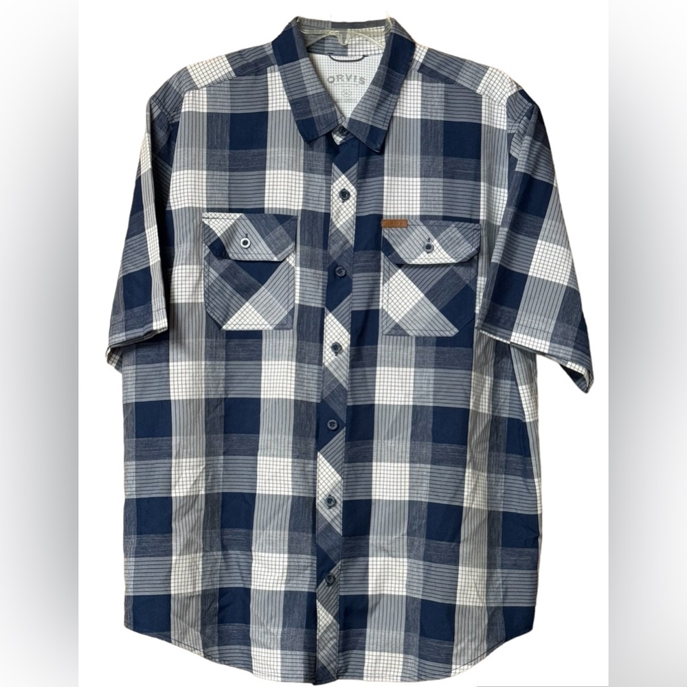 NWOT Orvis Men's Short Sleeve Woven Tech Shirt
